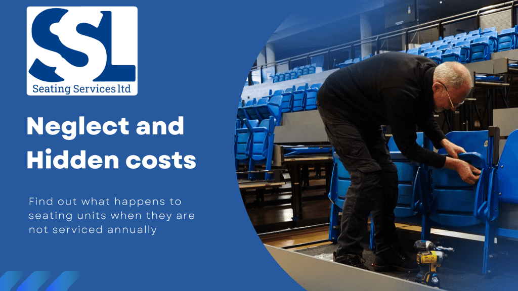 Neglect and the hidden costs from not having seating units serviced annually